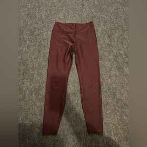 Nike Maroon 7/8 Leggings